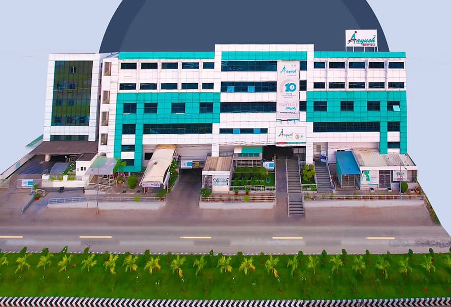 Aayush Hospital Building